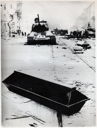 Hungarian revolution of 1956 by Unknown